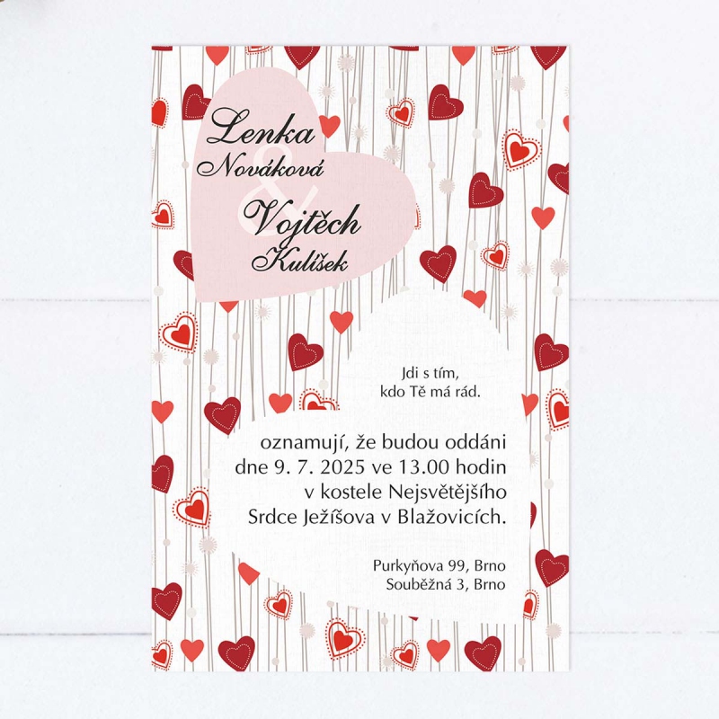 Wedding invitation KL1808