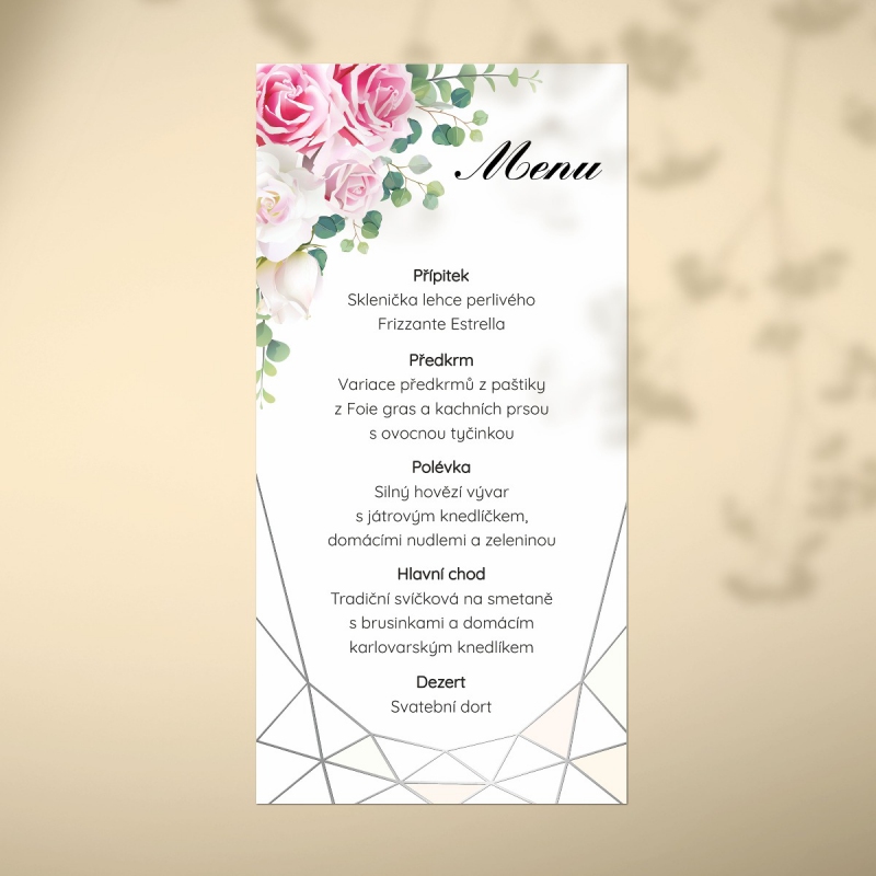 Wedding menu FO1310m