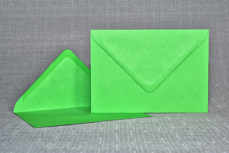 Envelope C6 green
