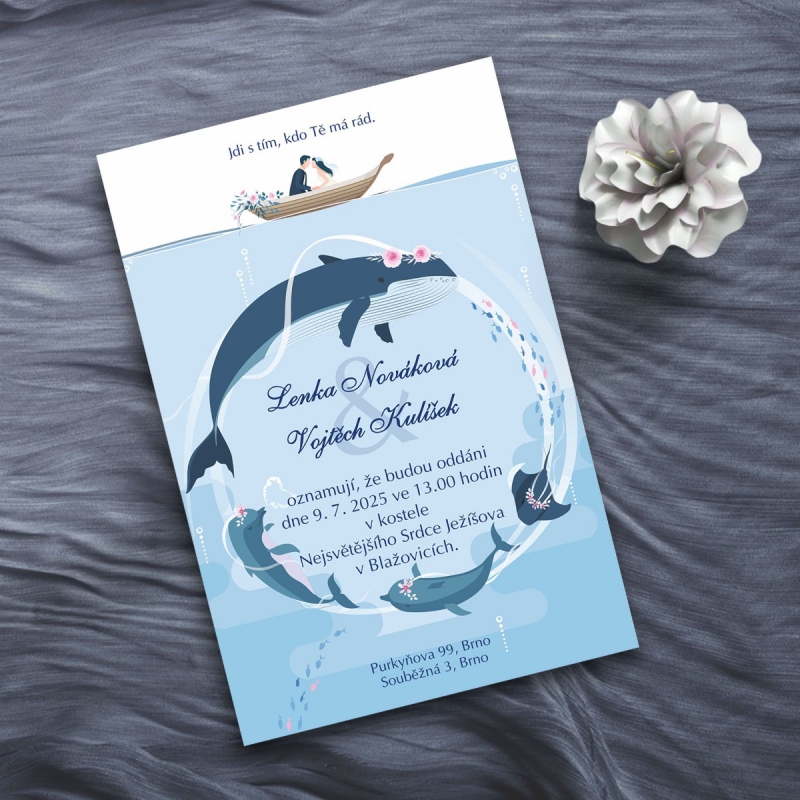 Wedding invitation KL1850