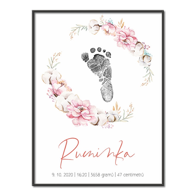 Personalized Poster Baby Birth - 17