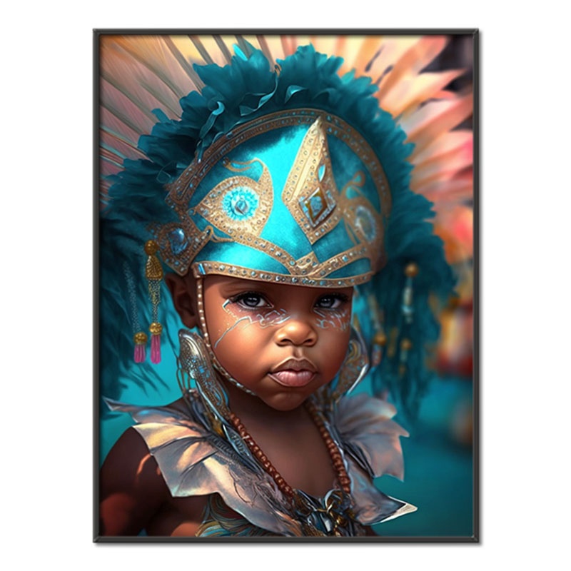A child in a carnival mask 2