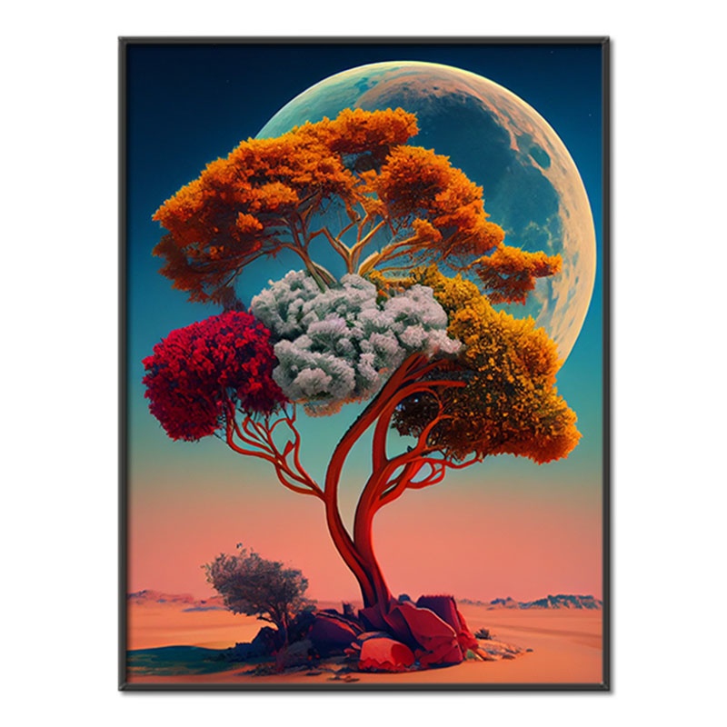 A tree in the desert