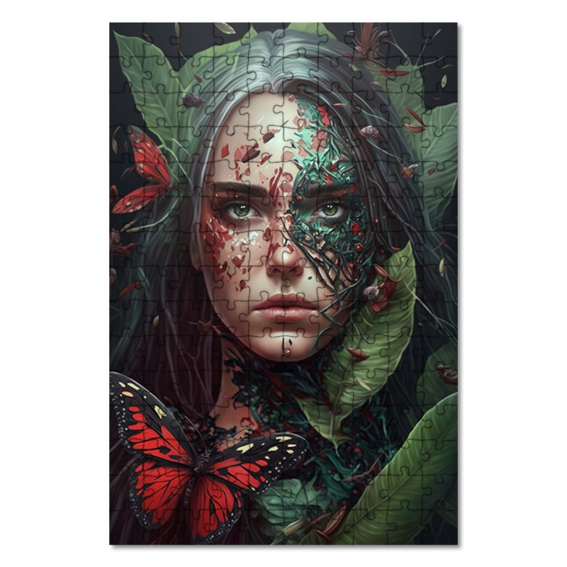 Wooden Puzzle Forest fairy 2