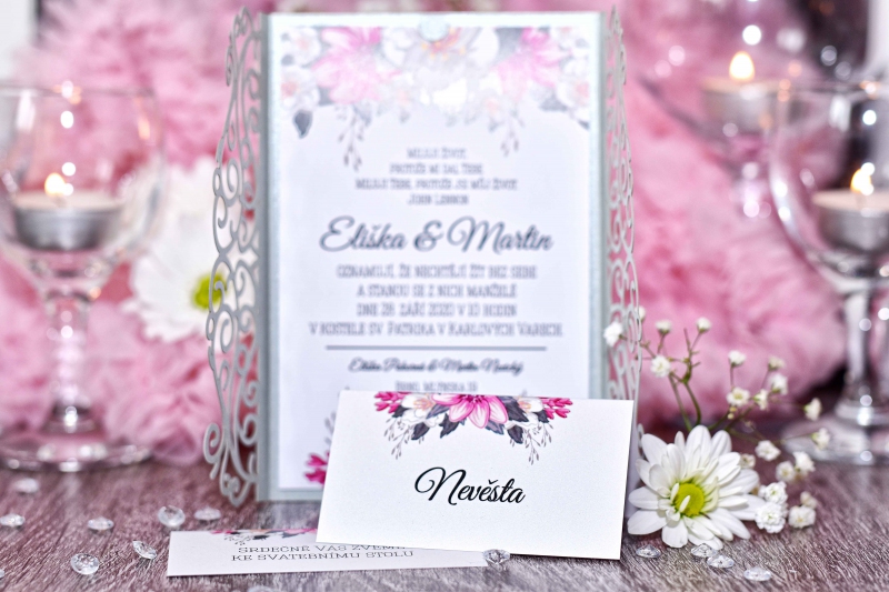 Wedding place card L3033jm