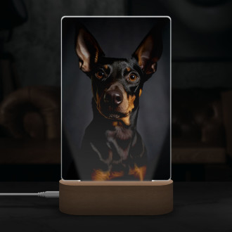 Manchester Terrier realistic