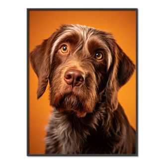Wirehaired Pointing Griffon realistic