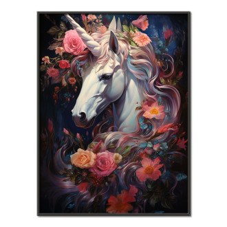 unicorn with flowers 3