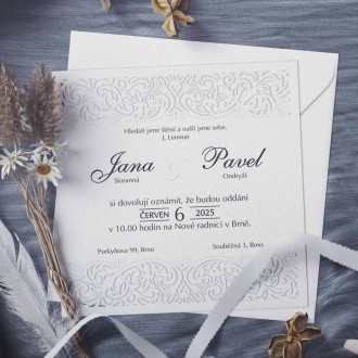 Wedding invitation L2136