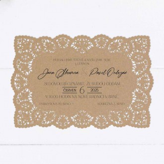 Wedding invitation L2195
