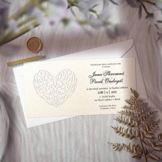 Wedding invitation L2244