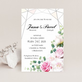Wedding invitation FO1310