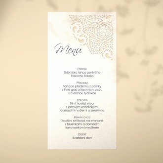 Wedding menu L2113m