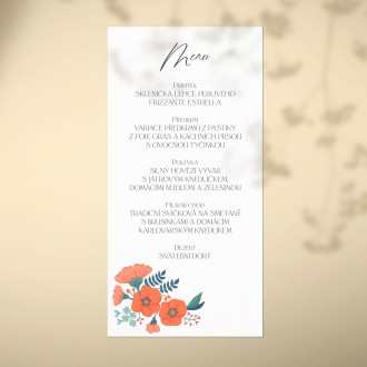 Wedding menu FO20050m