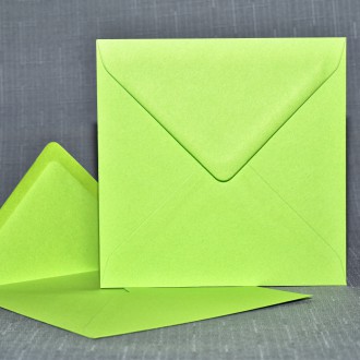 Envelope Square fresh green 155mm