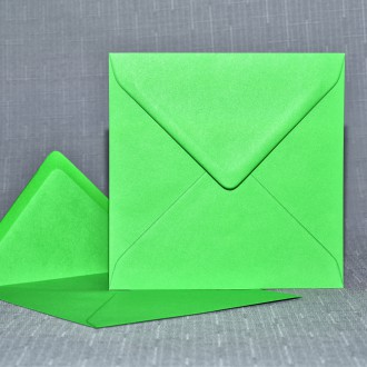 Envelope Square green 155mm