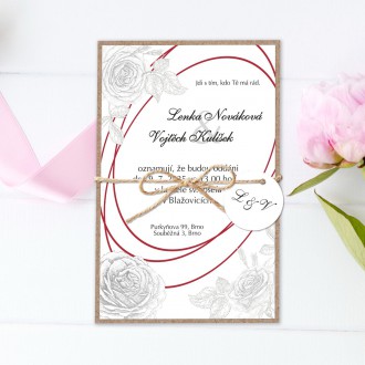 Wedding invitation KLN1856