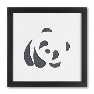 Wall art Panda cub