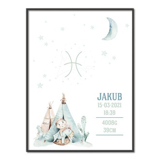 Constellation Pisces poster