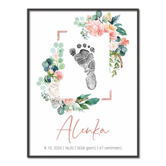 Personalized Poster Baby Birth - 16