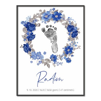 Personalized Poster Baby Birth - 26
