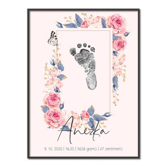 Personalized Poster Baby Birth - 34