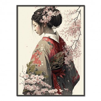 Japanese girl in kimono 1