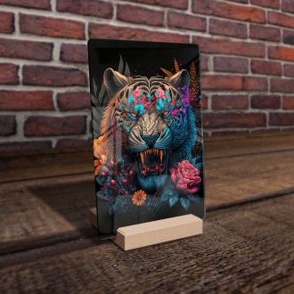 Acrylic glass Neon Tiger