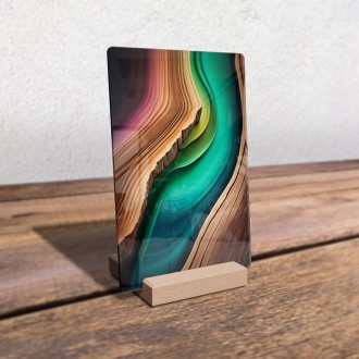 Acrylic glass Epoxy and wood 2