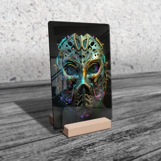 Acrylic glass Steampunk mask