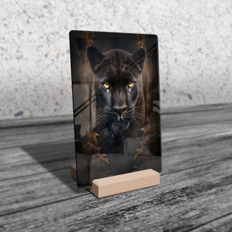 Acrylic glass Black panther female