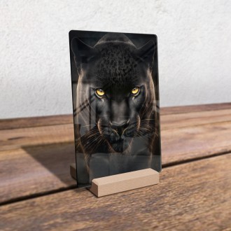 Acrylic glass Black panther
