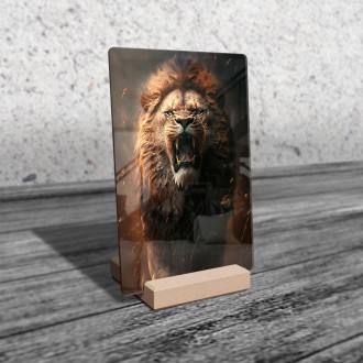 Acrylic glass Beast lord