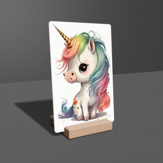 Acrylic glass Little unicorn