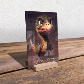 Acrylic glass Animated dinosaur