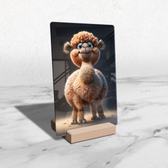 Acrylic glass Cute camel