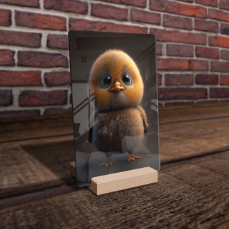 Acrylic glass Animated duckling