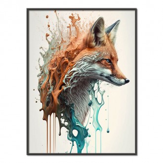 Graffiti fox