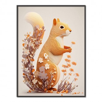 Flower squirrel