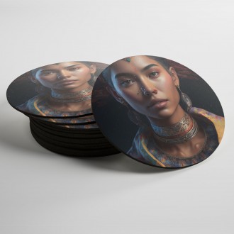 Coasters Indian woman
