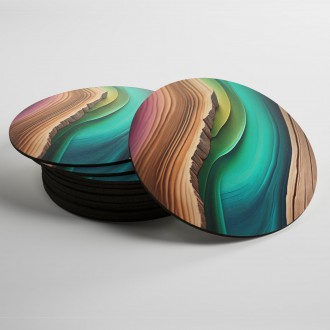Coasters Epoxy and wood 2