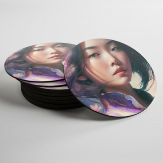 Coasters Seductive geisha 2
