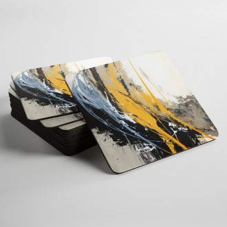 Coasters Modern art - color smears