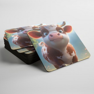 Coasters Cute cow