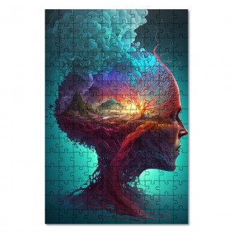 Wooden Puzzle The Fantastic Human Brain 2