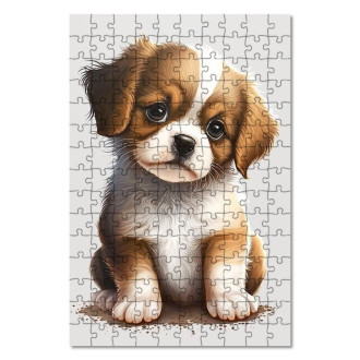 Wooden Puzzle Little puppy