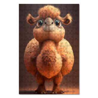 Wooden Puzzle Animated camel