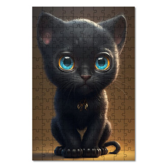 Wooden Puzzle Cute panther
