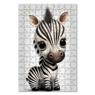 Wooden Puzzle Little zebra