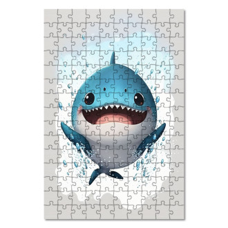 Wooden Puzzle Little shark